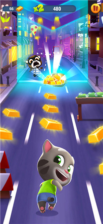 汤姆猫跑酷破解版下载无限钻石-汤姆猫跑酷官方最新版 V7.0