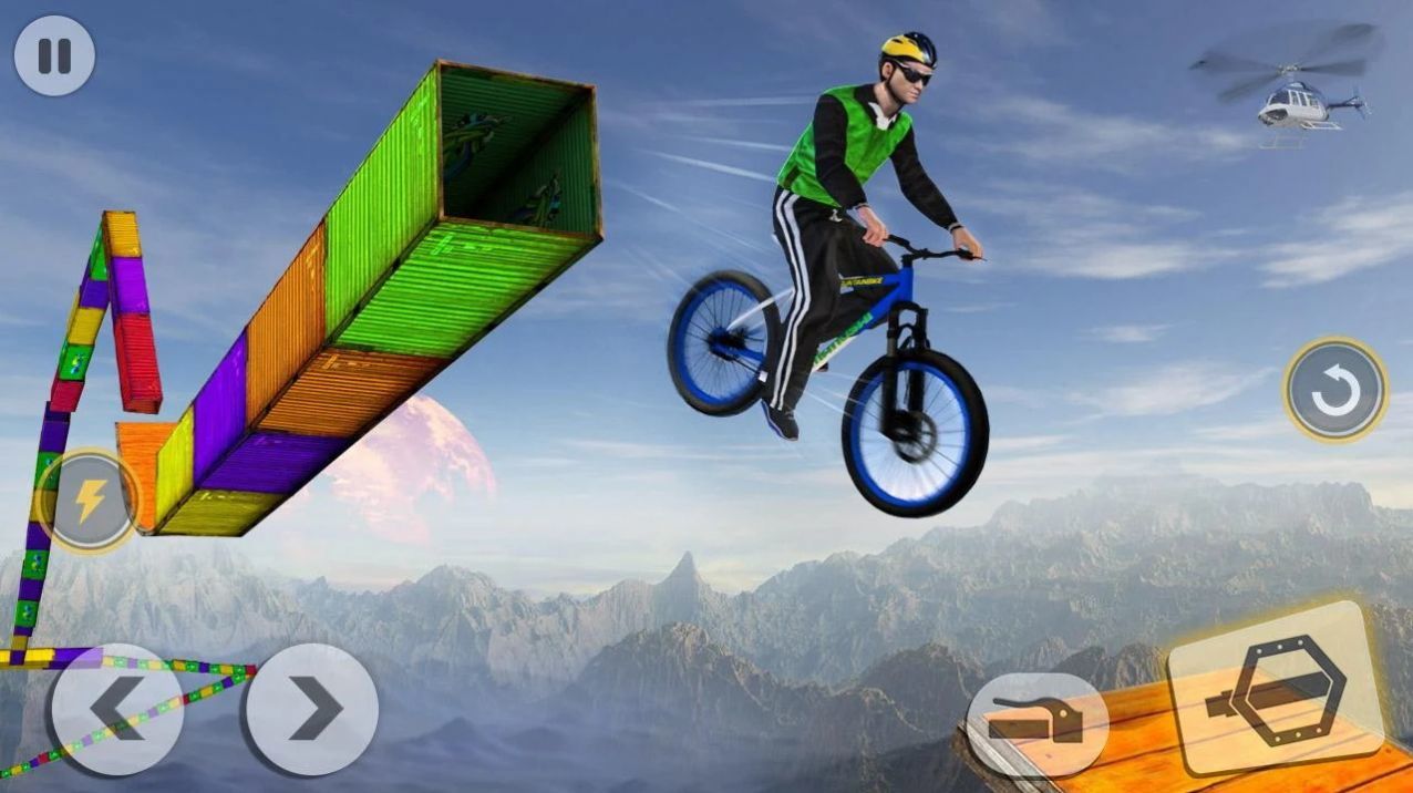 疯狂自行车特技赛3D游戏安卓版（Reckless Bike Rider Stunt）手游下载-疯狂自行车特技赛3D游戏安卓版（Reckless Bike Rider Stunt）免费手游下载v1.3