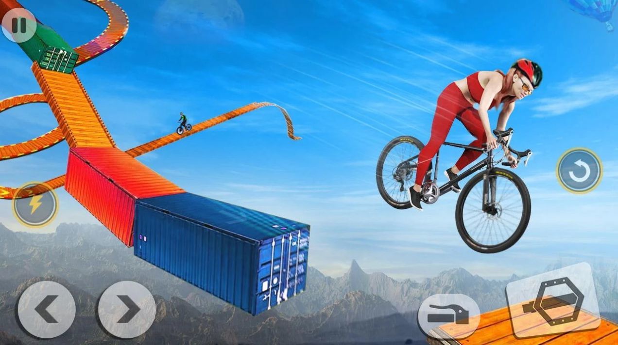 疯狂自行车特技赛3D游戏安卓版（Reckless Bike Rider Stunt）手游下载-疯狂自行车特技赛3D游戏安卓版（Reckless Bike Rider Stunt）免费手游下载v1.3
