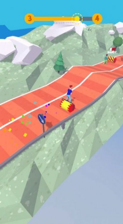 山丘滚轮比赛3D游戏游戏下载-山丘滚轮比赛3D游戏游戏手机版v0.1