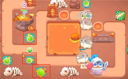 保卫萝卜4饿龙传说第42关怎么过?