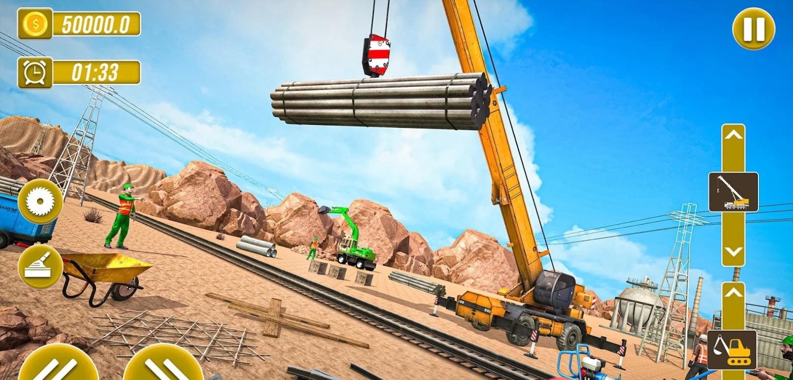 火车轨道建设模拟器游戏下载安卓版-火车轨道建设模拟器下载手机版单机