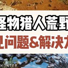 怪物猎人:荒野闪退报错如何解决,怪物猎人:荒野问题解决方法汇总